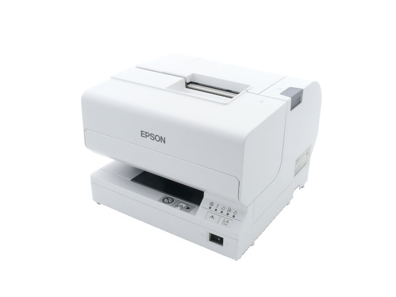 Mehrstationen-Drucker Epson TM-J7700, USB/LAN, Cutter, ASF, weiß C31CF70321PH
