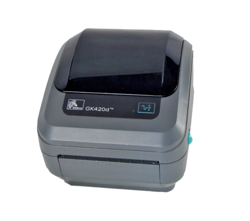 Thermo-Etikettendrucker Zebra GK420d USB/LAN Thermo-Labeldrucker Farbe schwarz GK42-202221-000