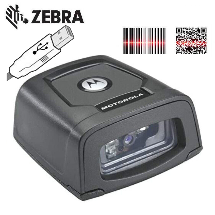 1D/2D Tischscanner Zebra DS457 USB Barcodescanner Auto Scan EAN, QR
