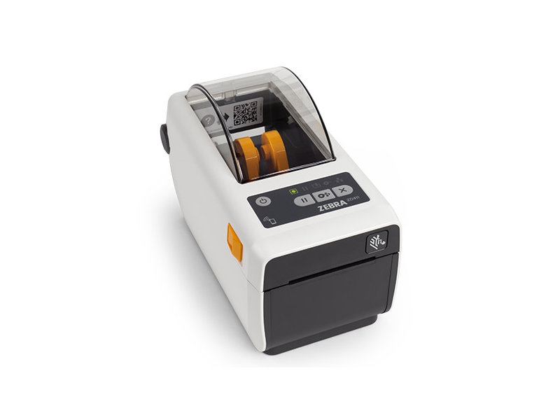 Etikettendrucker Zebra ZD411 für das Gesundheitswesen, thermodirekt, USB + Bluetooth + WLAN, weiss, ZD4AH23-D0EW02EZ
