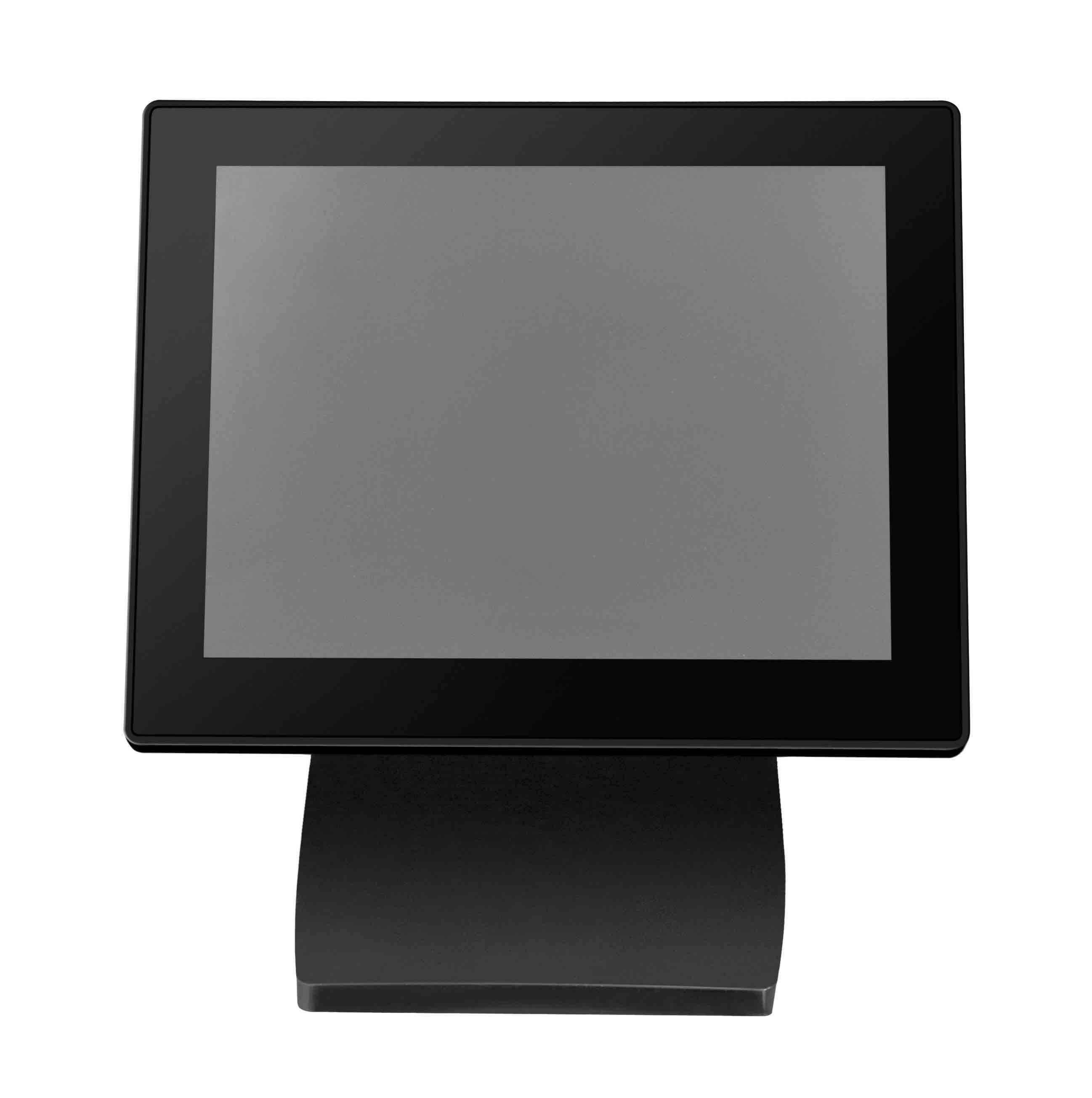 Kundenanzeige 8 Zoll MagicPOS MP080VG mit Schutzglas, schwarz, VGA 15polig, große Anzeige für Werbef