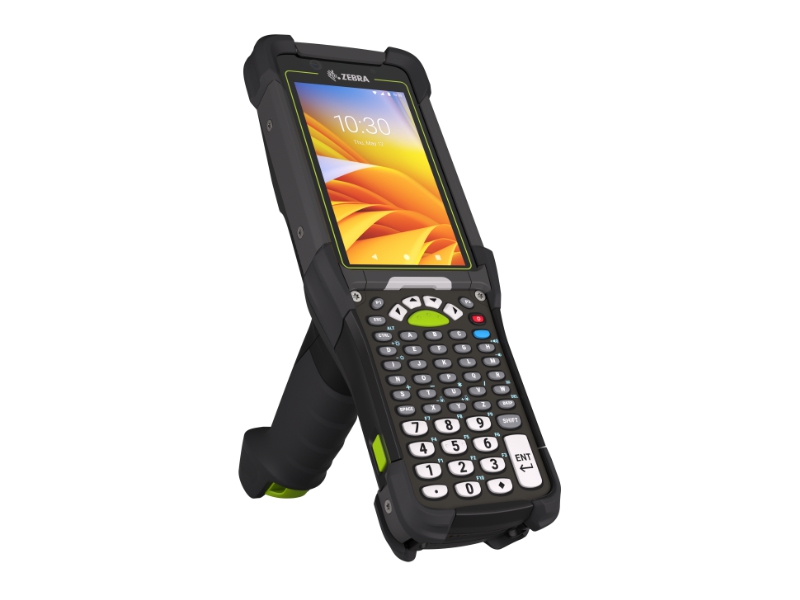 Mobiler Computer Zebra MC9401 mit Pistolengriff, Android, erweiterte Reichweite, 53 Tasten, MC9401-0G1M6DSS-A6
