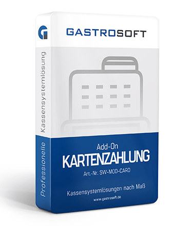 Gastronomie EC-Cash Kartenzahlung Add-On für Kassensoftware GastroSoft Standard & Professional