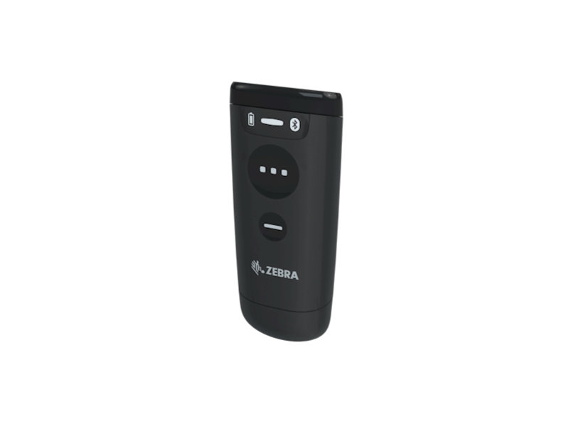 CS6080 - Kabelloser Taschenformat-Scanner, 2D-Imager, Bluetooth, Halsschlaufe inkl. Hülle, schwarz, CS6080-SR40000TZVW