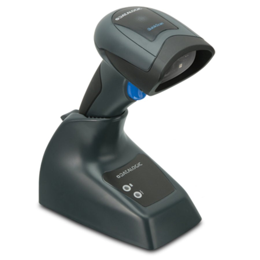 1D Bluetooth Handscanner Datalogic QuickScan Mobile QBT2101 - Kabelloser Barcodescanner, Bluetooth, USB-KIT, schwarz, QBT2101-BK-BTK+