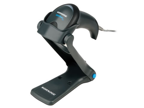 1D Handscanner QuickScan I Lite - QW2120, USB-Kabel-KIT, Standfuss, Remote Management, schwarz,  QW2120-BKK12S-RM