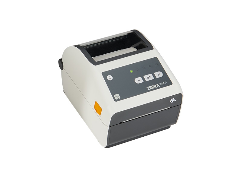 Etikettendrucker Zebra ZD421-HC HealthCare, thermodirekt, USB + Bluetooth 4 + WLAN 802.11ac, weiß, ZD4AH42-D0EW02EZ