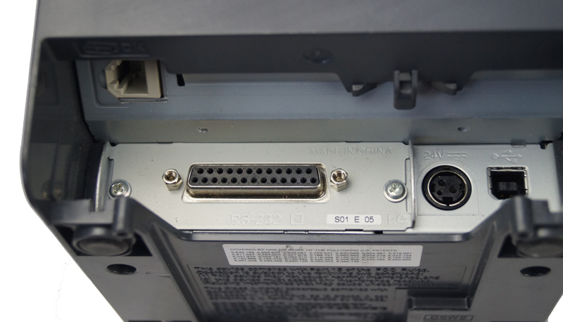 Bondrucker Epson TM-T88V USB/LAN/RS232 nach Wahl, Farbe schwarz, 80mm Bon, C31CA85082, M244A