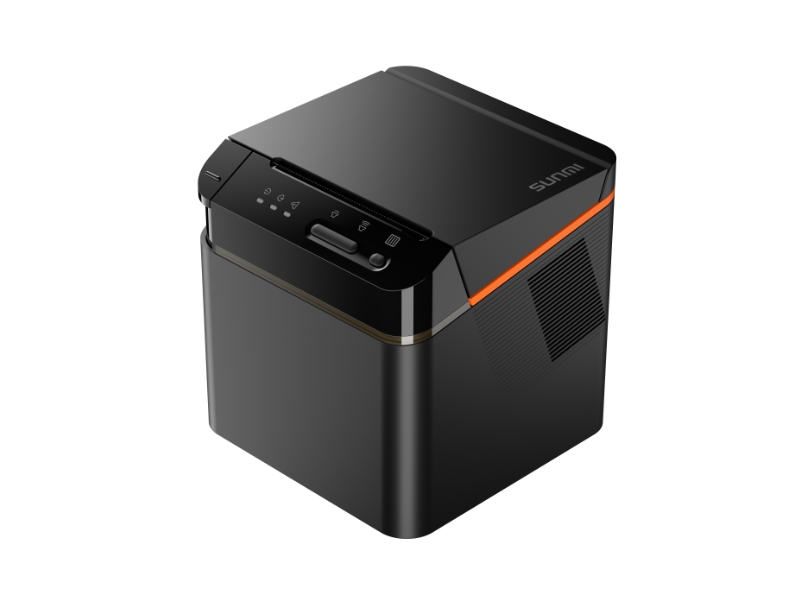 Küchendrucker Bondrucker Sunmi Cloud Printer - mit Abschneider, 80mm, USB + Ethernet + WiFi + Bluetooth, schwarz, NT311