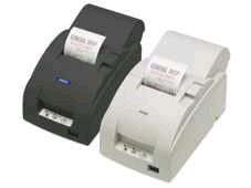 Bon-Nadeldrucker Epson TM-U220B-007A0 - 76mm, USB, Abschneider, weiß, C31C514007A0
