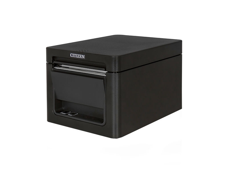 Etiketten-Bondrucker Citizen CT-E651L - Zwei-in-Eins-Drucker, Frontausgabe, thermodirekt, 80mm, USB, schwarz, CTE651XNEBXL