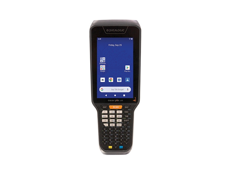 Mobiler Computer Datalogic Skorpio X5 Handheld, Android 10, 2D, 3GB RAM/32GB Flash, 47 alphanumerische Tasten, 943500043