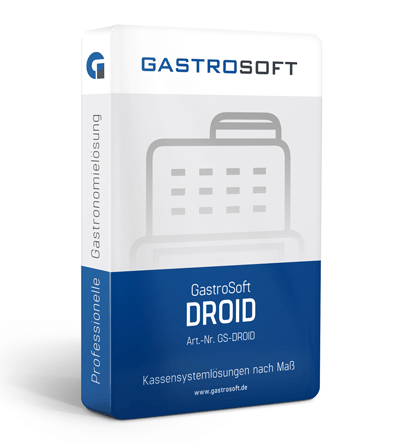 App Gastronomie GastroSoft Droid - mobiles Bestellterminal App Android - Basisversion GastroSoft Professional