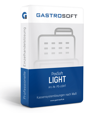 Kassensoftware Einzelhandel PosSoft light + TSE Einheit KassenSichV Finanzamtkonform