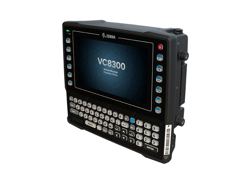 Mobiler Fahrzeug Computer Zebra VC8300 - 8 Zoll Touchscreen, kapazitiv, Qwerty-Tastenfeld, VC83-08SOCQBAABA-I
